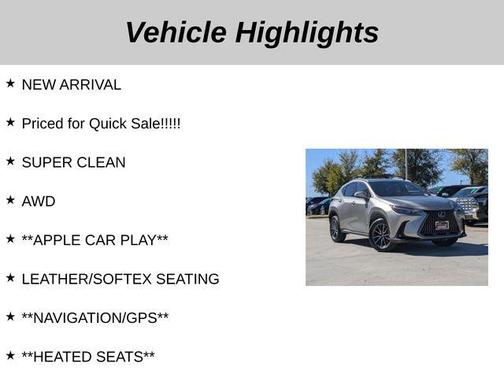2024 Lexus NX 350h 350h Base