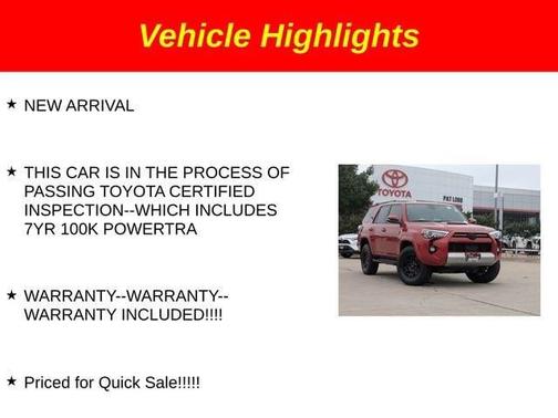 2022 Toyota 4Runner TRD Off Road Premium