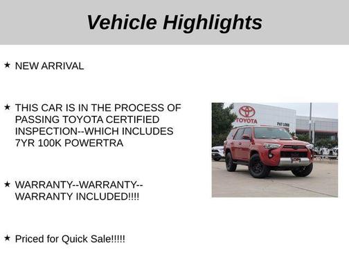 2022 Toyota 4Runner TRD Off Road Premium