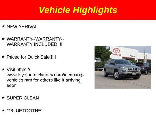 2015 Jeep Cherokee Sport