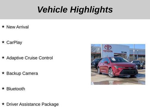 2025 Toyota Corolla LE