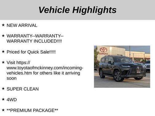 2022 Lexus LX 600 Premium