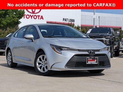 Classic Silver Metallic 2025 Toyota Corolla LE