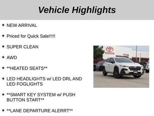 2024 Subaru Crosstrek Base