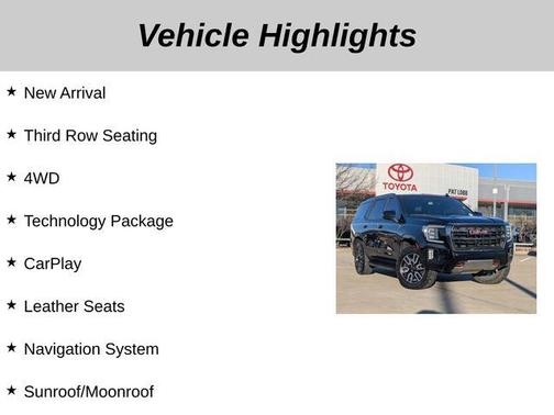 2021 GMC Yukon 4WD AT4