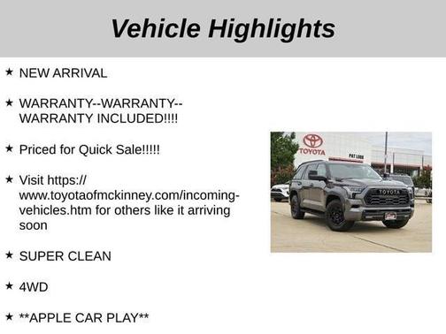 2024 Toyota Sequoia TRD Pro