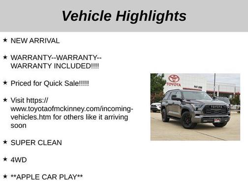 2024 Toyota Sequoia TRD Pro