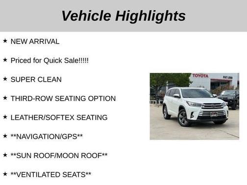 2019 Toyota Highlander Limited