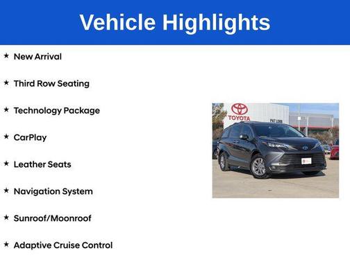 2025 Toyota Sienna XLE