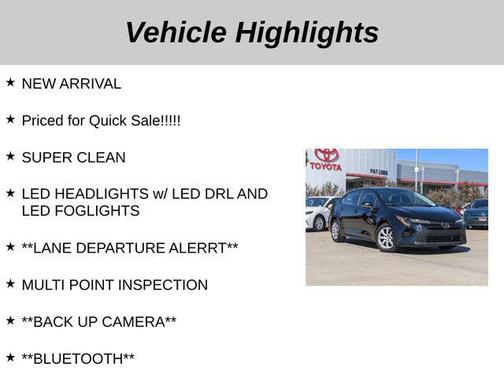 2024 Toyota Corolla LE