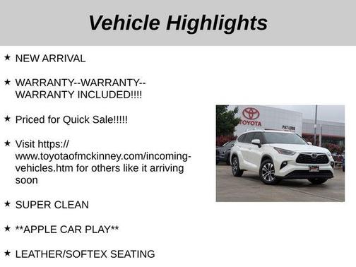 2021 Toyota Highlander XLE