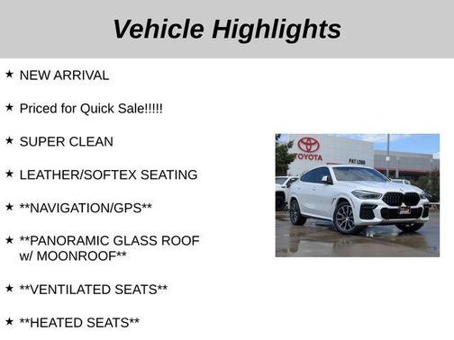 2023 BMW X6 xDrive40i