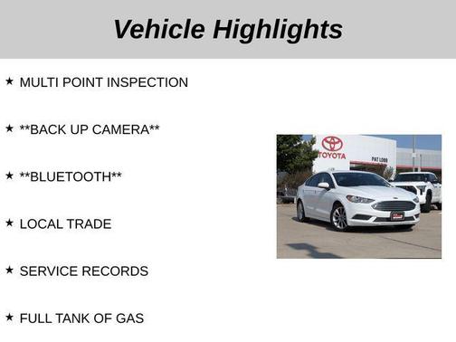 2017 Ford Fusion SE