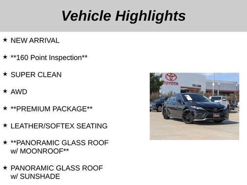 2024 Toyota Camry XSE