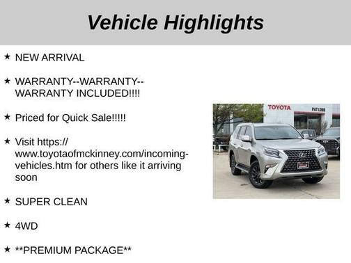 2023 Lexus GX 460 Base