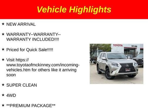 2023 Lexus GX 460 Base
