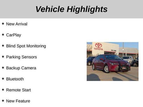 2023 Toyota Corolla LE