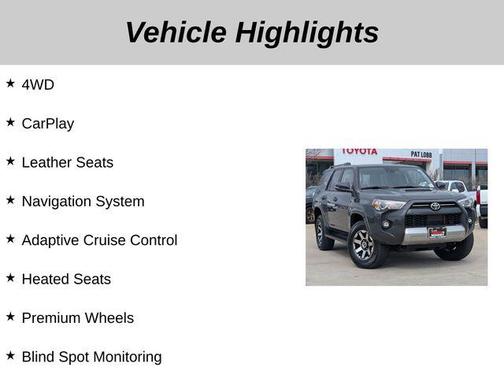 Underground 2024 Toyota 4Runner TRD Off Road Premium