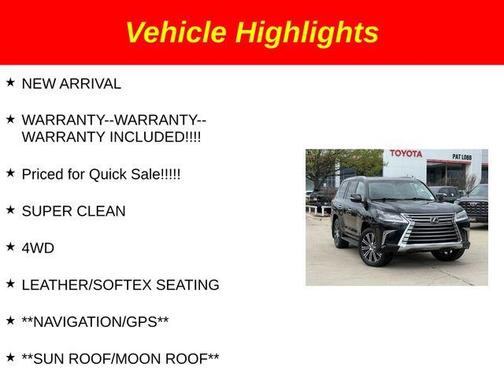 2021 Lexus LX 570 Two-Row
