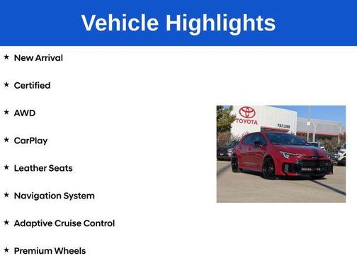 2025 Toyota GR Corolla Premium