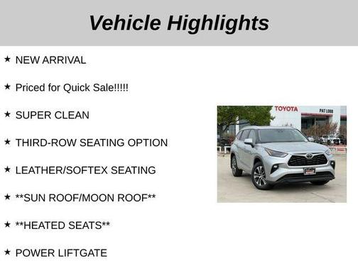 2023 Toyota Highlander XLE