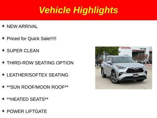 2023 Toyota Highlander XLE