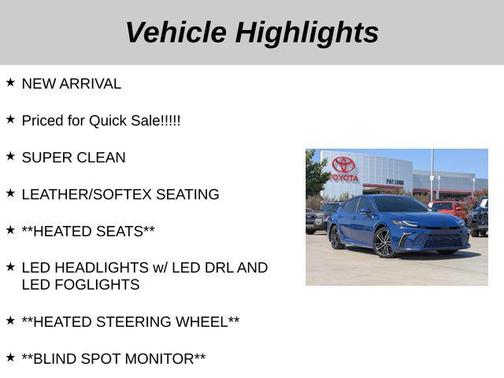 2025 Toyota Camry XSE