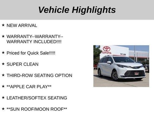 2024 Toyota Sienna XLE