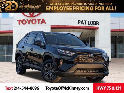Midnight Black Metallic 2024 Toyota RAV4 Hybrid XLE Premium
