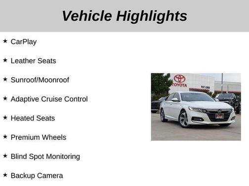 2020 Honda Accord EX-L 1.5T