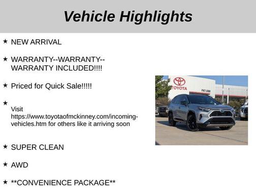 2022 Toyota RAV4 Hybrid SE