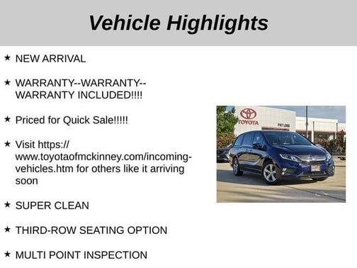 2019 Honda Odyssey EX