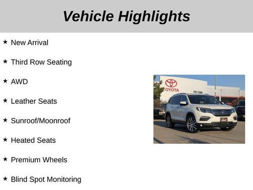 2018 Honda Pilot Touring