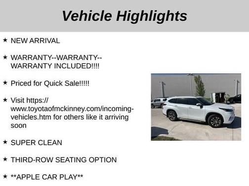 2022 Toyota Highlander XLE