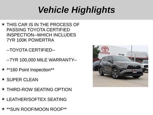 2022 Toyota Highlander XLE