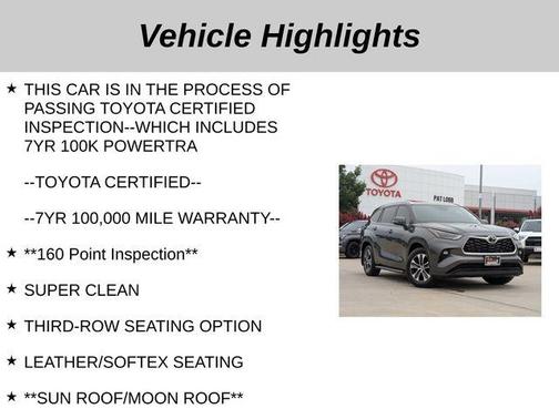 2022 Toyota Highlander XLE