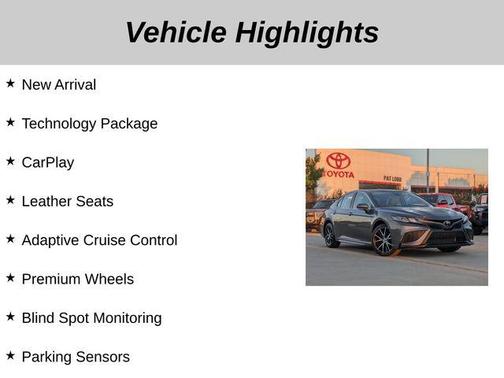 2024 Toyota Camry SE