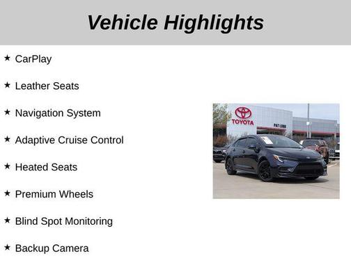 2025 Toyota Corolla XSE