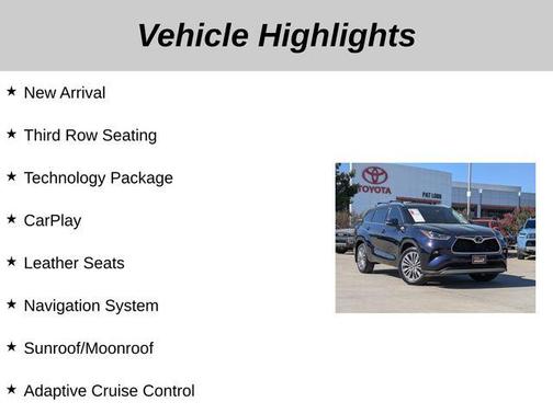 2023 Toyota Highlander Platinum
