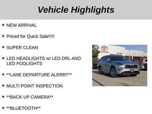 2023 Toyota Highlander XLE