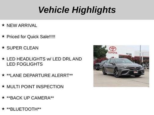 2023 Toyota Camry SE