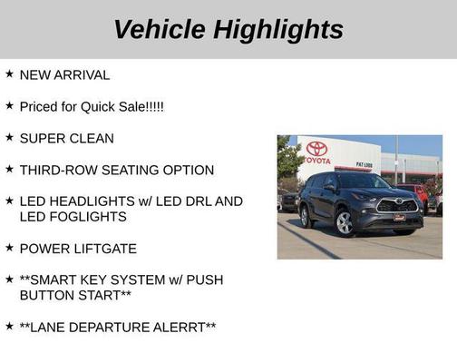 2023 Toyota Highlander LE