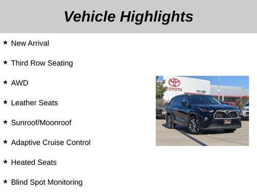 2022 Toyota Highlander XLE