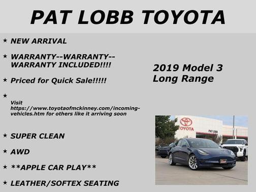 2019 Tesla Model 3 Long Range