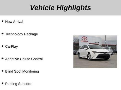 2024 Toyota Corolla LE