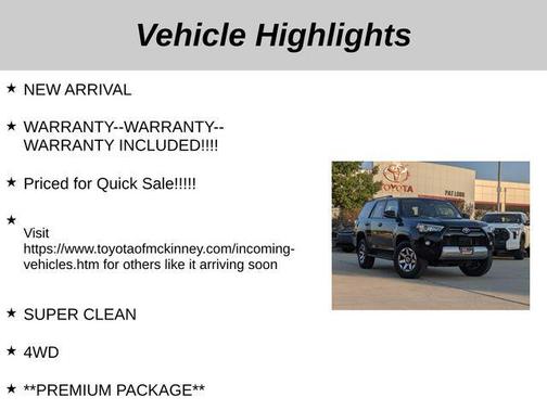 2024 Toyota 4Runner TRD Off Road Premium