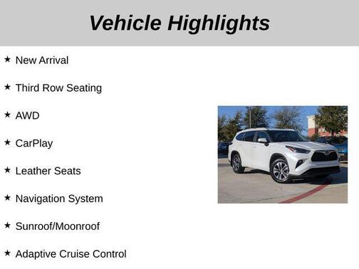 2024 Toyota Highlander XLE