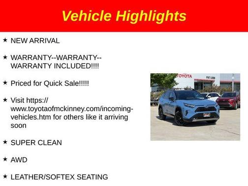 2023 Toyota RAV4 Hybrid XSE