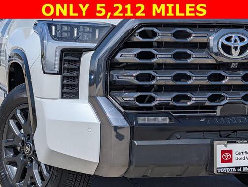Wind Chill Pearl 2025 Toyota Tundra Platinum
