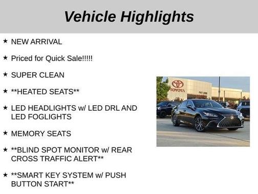 2023 Lexus ES 350 350